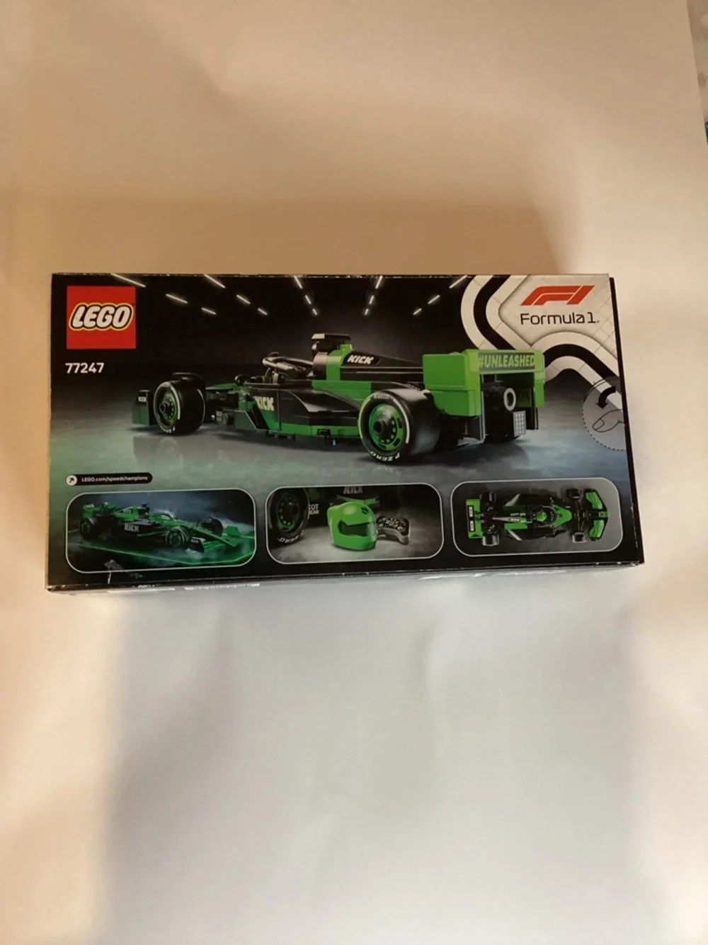 New Sealed Lego Speed Champions Kick Sauber F1 Race Car Cc4 Retired - Picture 3 of 5